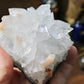 Apophyllite with Stilbite Natural Crystal Cluster