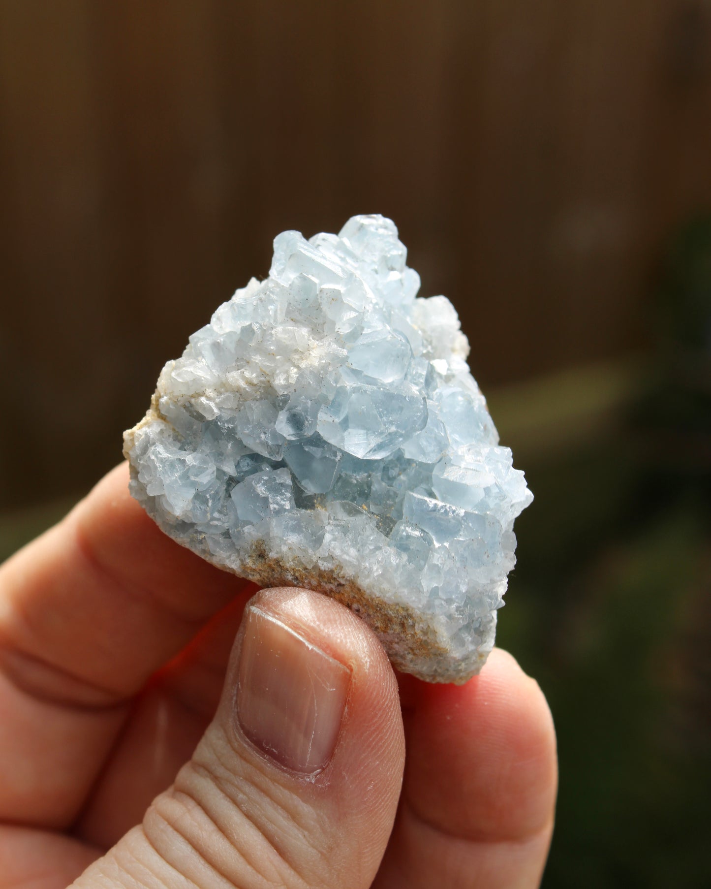 Celestite Natural Small Crystal Cluster