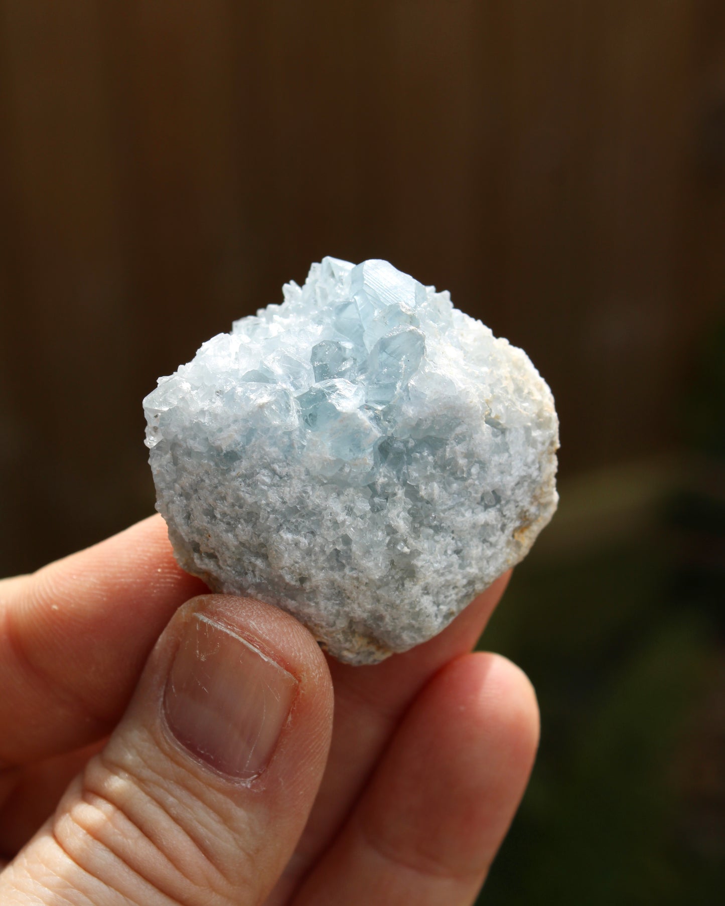 Celestite Natural Small Crystal Cluster