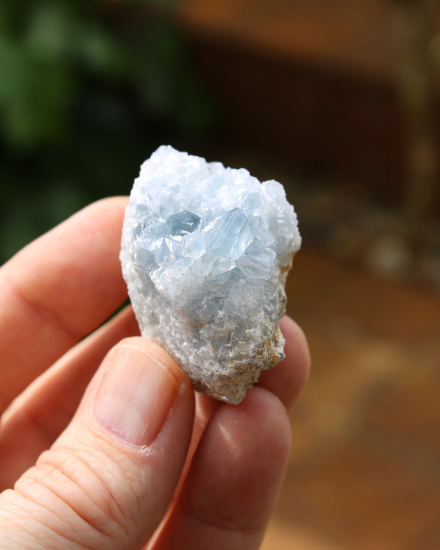 Celestite Natural Small Crystal Cluster