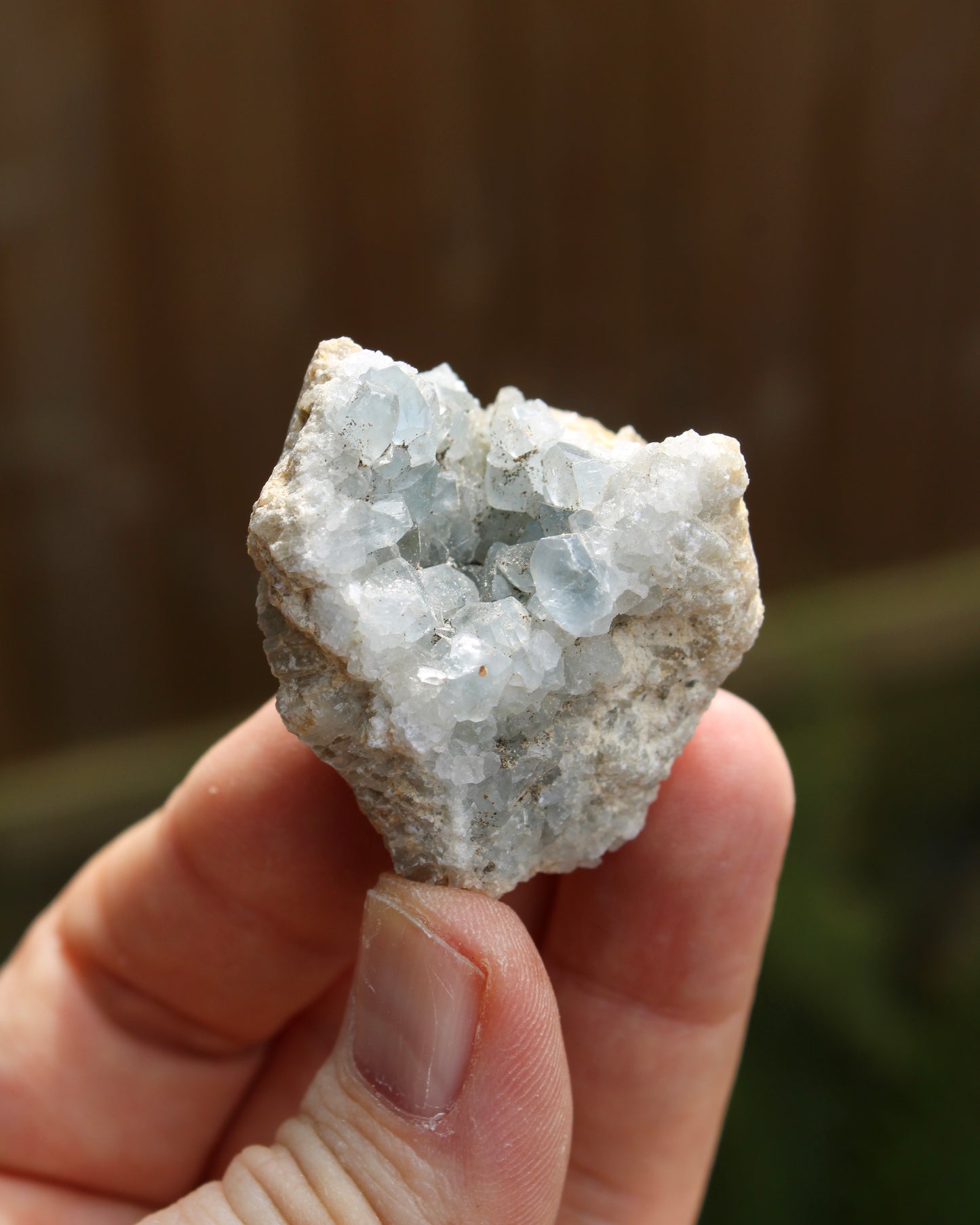 Celestite Natural Small Crystal Cluster