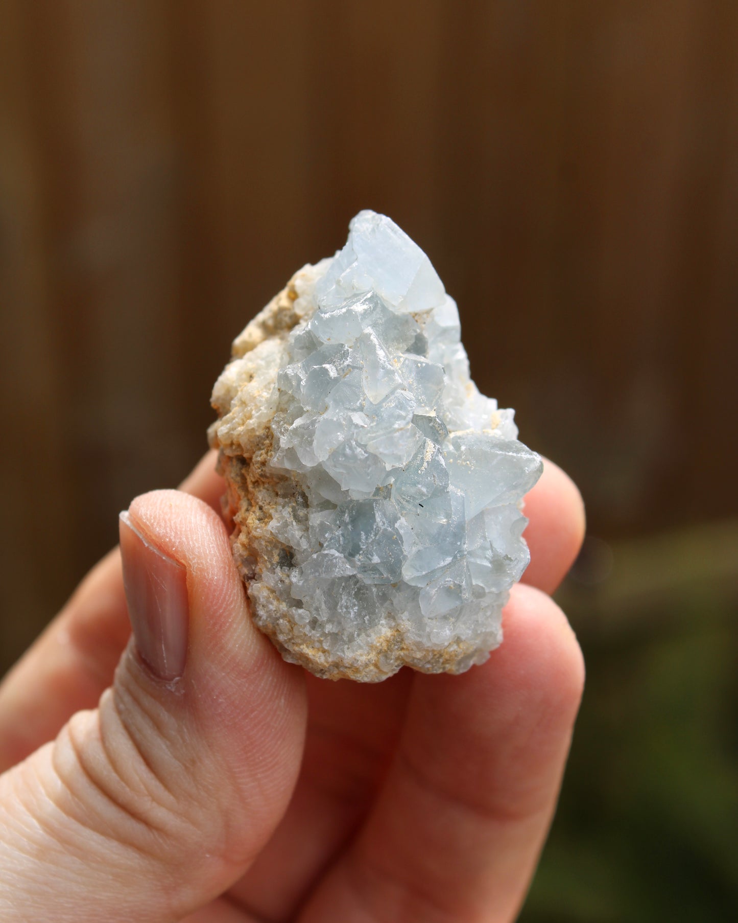 Celestite Natural Small Crystal Cluster