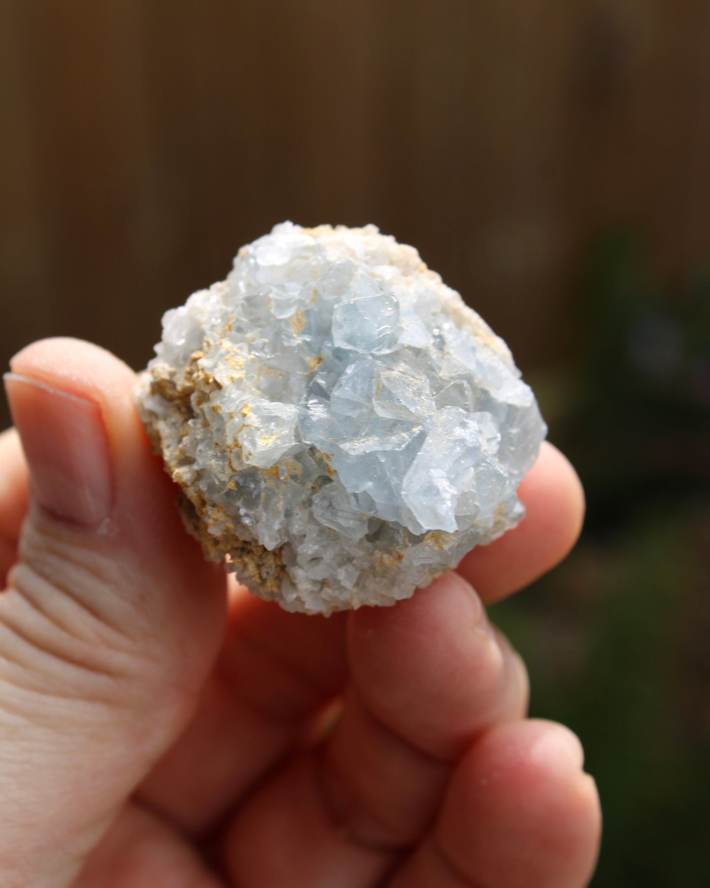 Celestite Natural Small Crystal Cluster