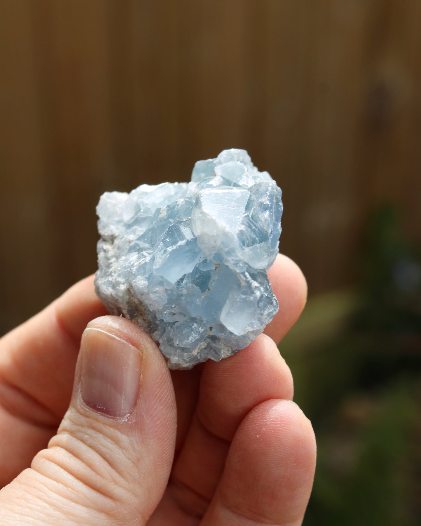 Celestite Natural Small Crystal Cluster