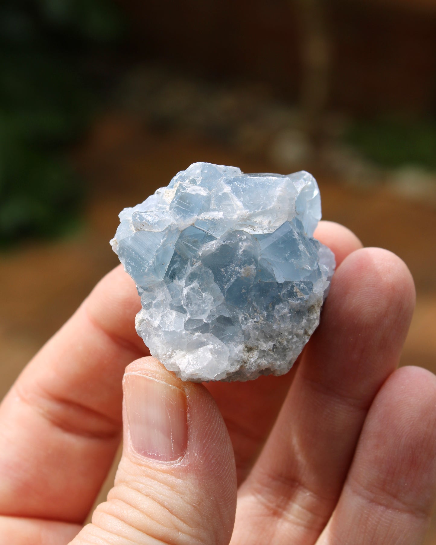 Celestite Natural Small Crystal Cluster