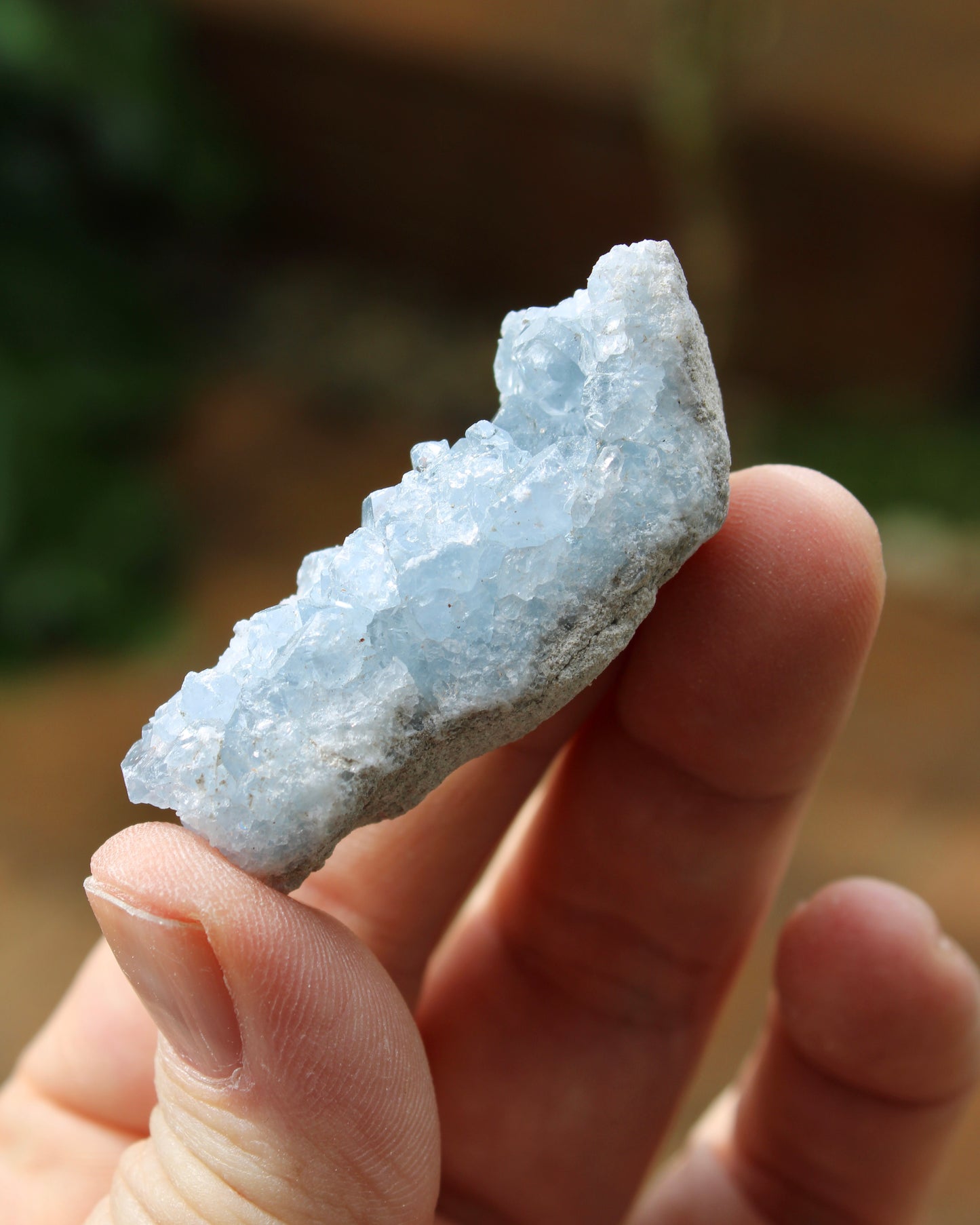 Celestite Natural Small Crystal Cluster