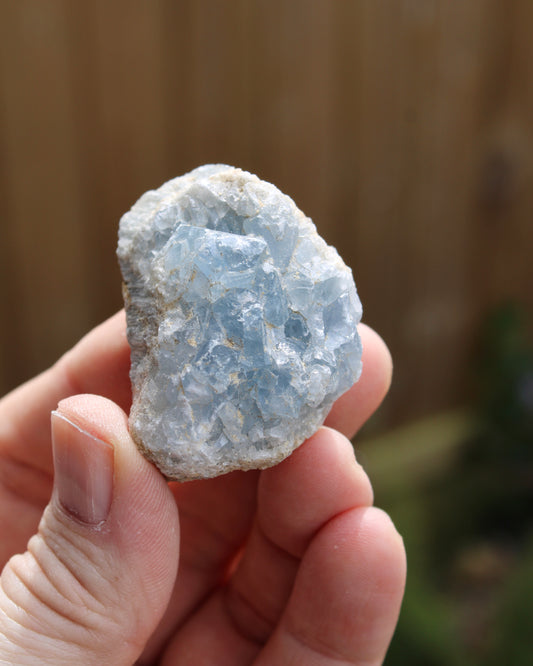 Celestite Natural Small Crystal Cluster