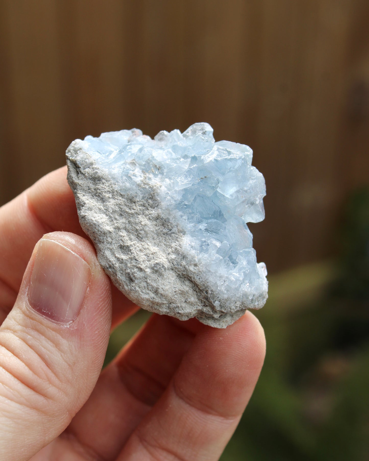 Celestite Natural Small Crystal Cluster