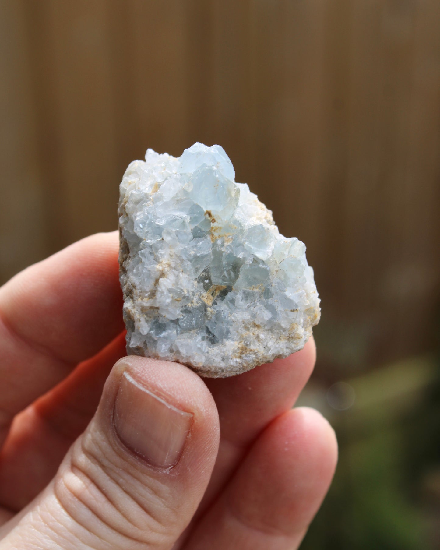 Celestite Natural Small Crystal Cluster