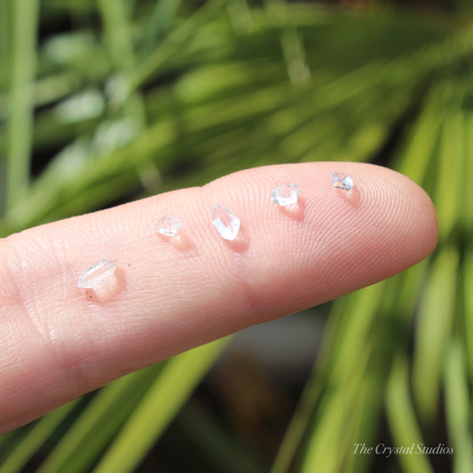 Herkimer Diamond Crystal Set