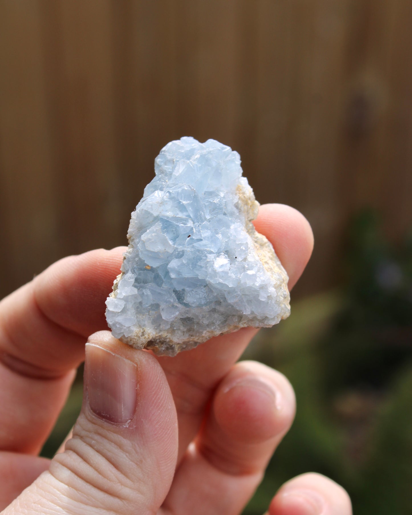 Celestite Natural Small Crystal Cluster