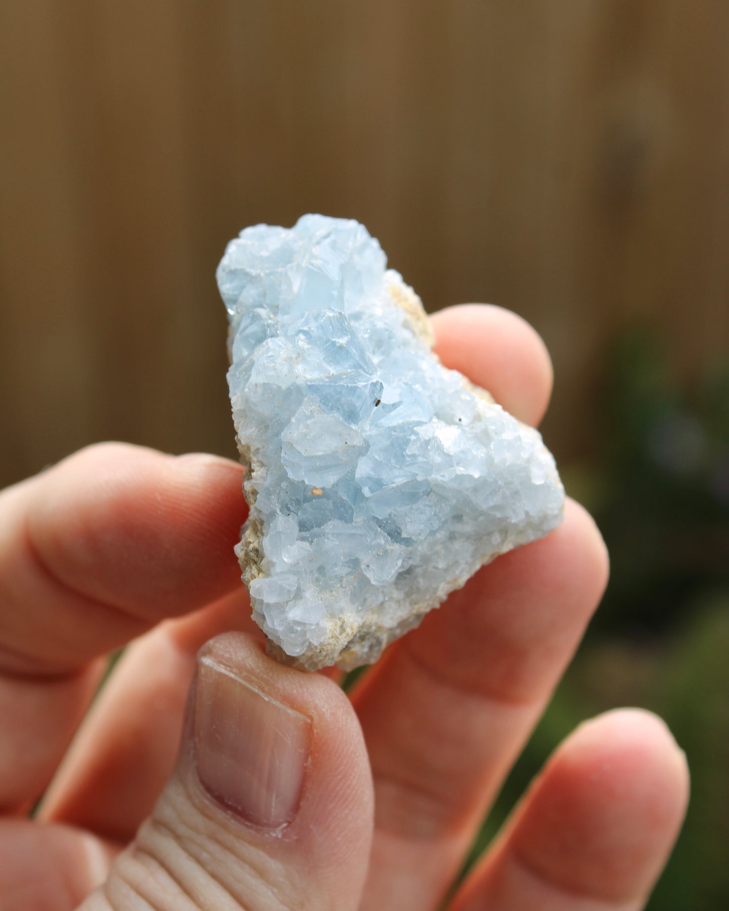 Celestite Natural Small Crystal Cluster