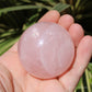 Star Rose Quartz Medium Polished Crystal Sphere