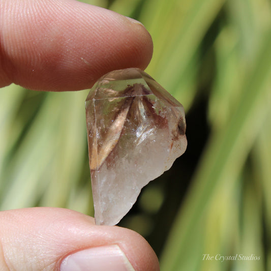 Red Phantom Quartz Small Natural Point