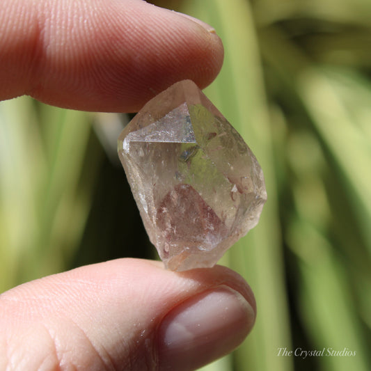 Red Phantom Quartz Small Natural Point