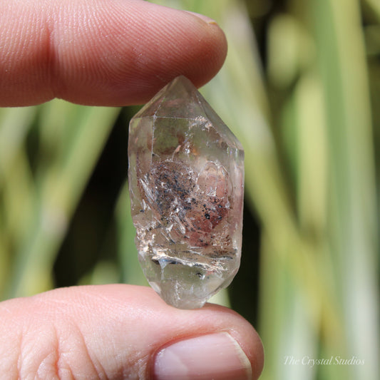 Red Phantom Quartz Small Natural Point