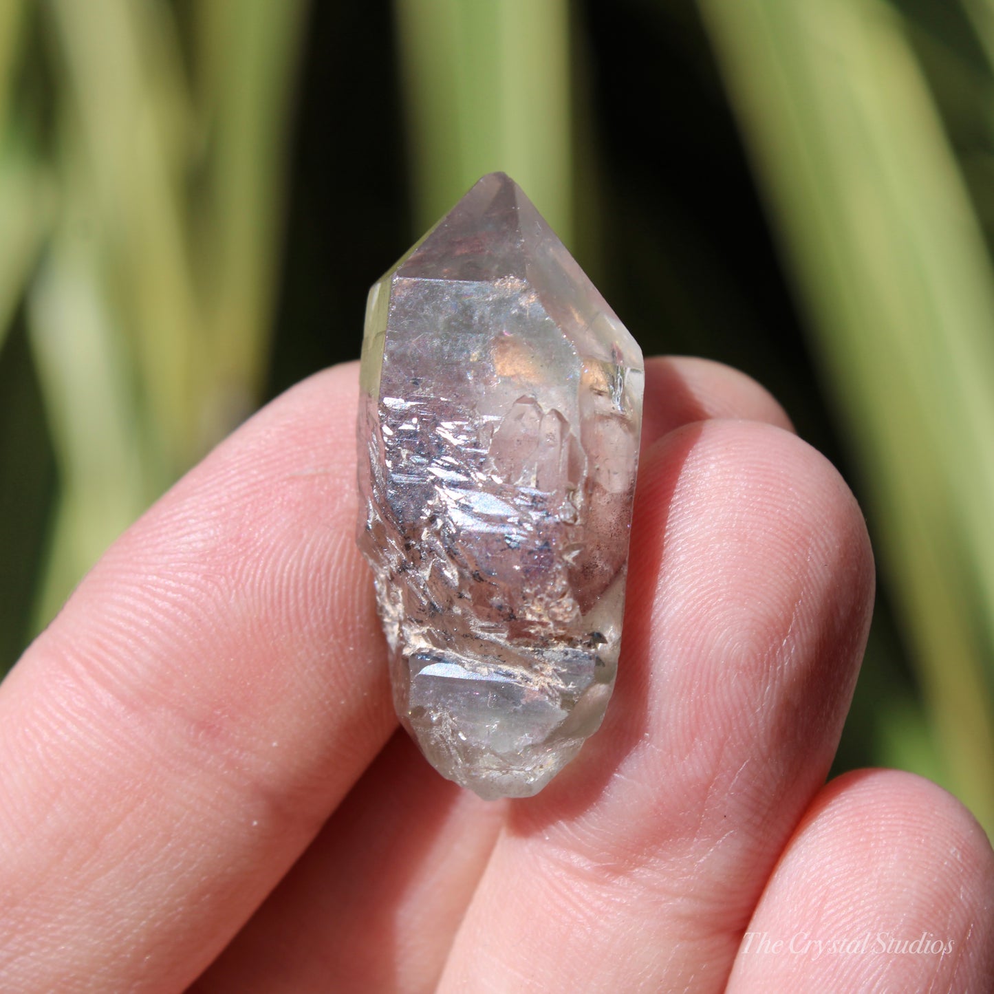 Red Phantom Quartz Small Natural Point