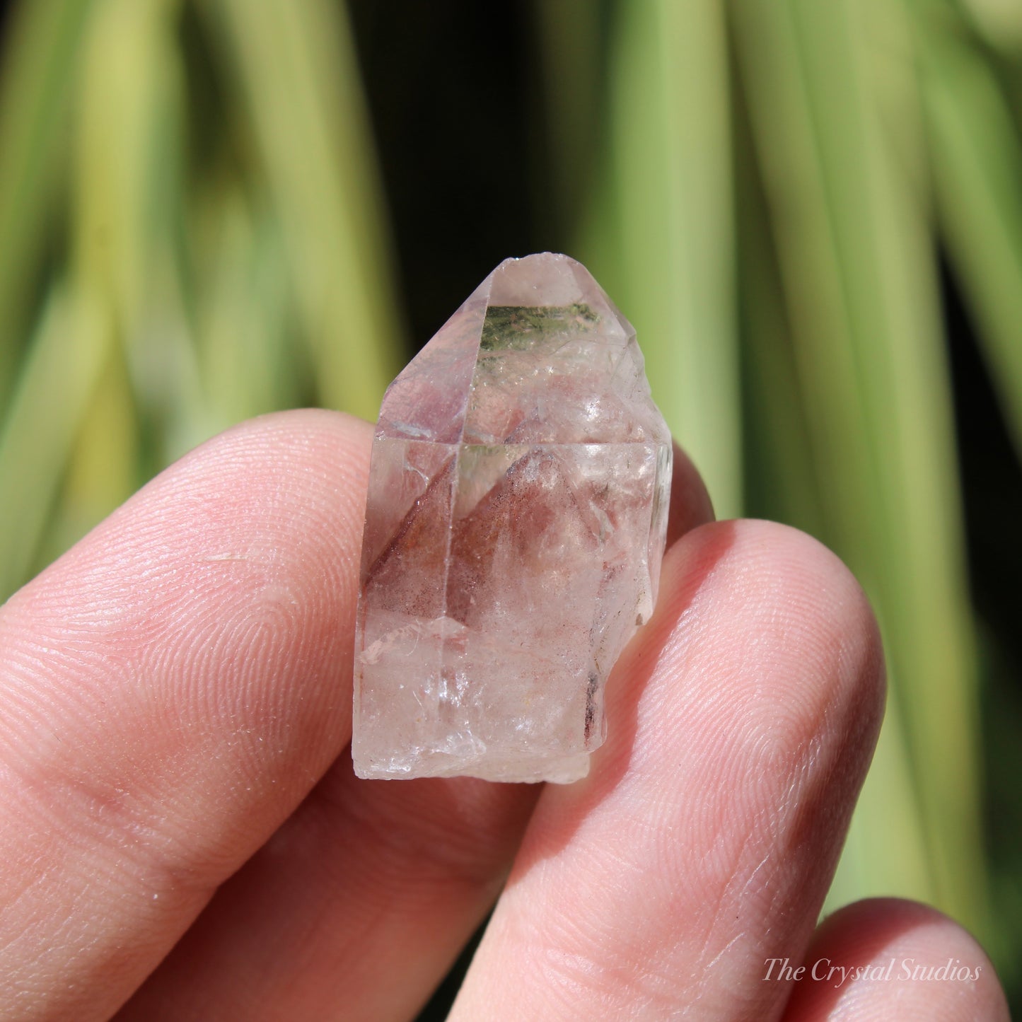 Red Phantom Quartz Small Natural Point