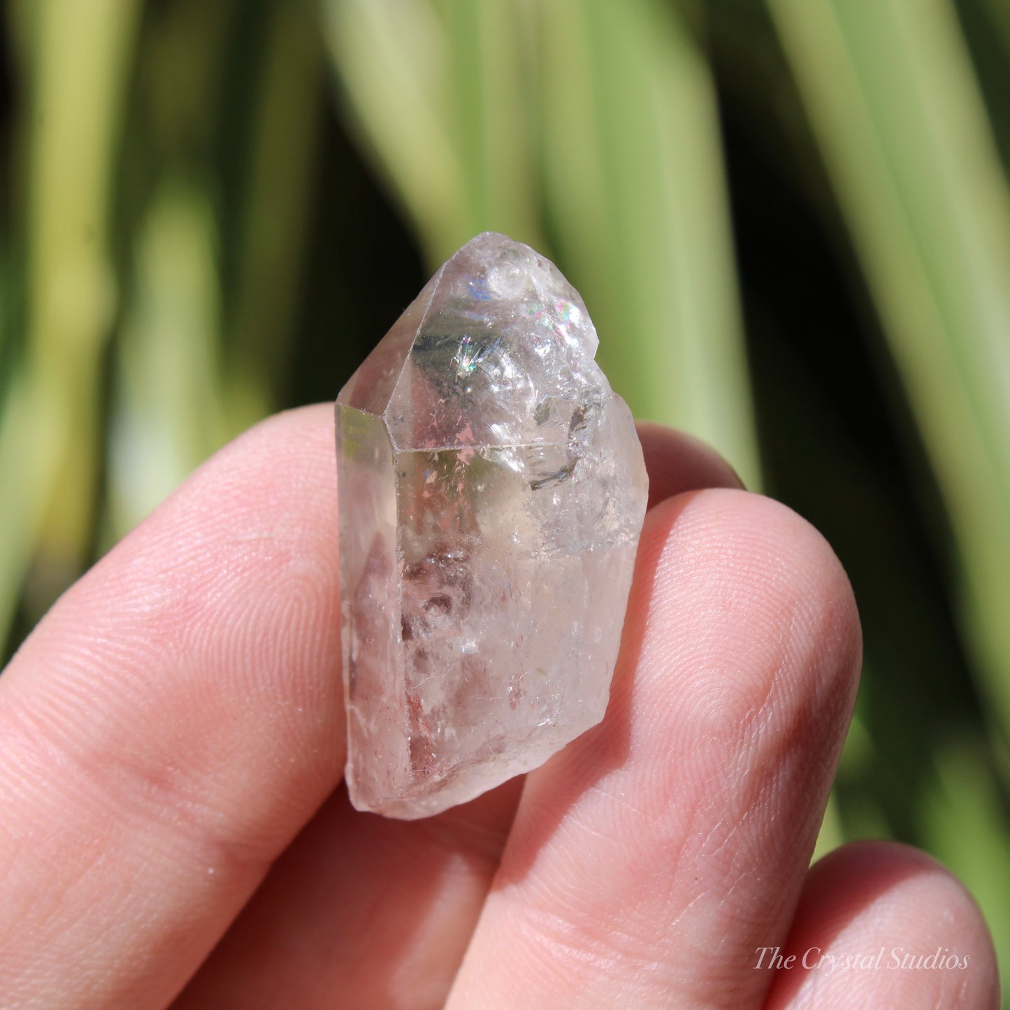 Red Phantom Quartz Small Natural Point