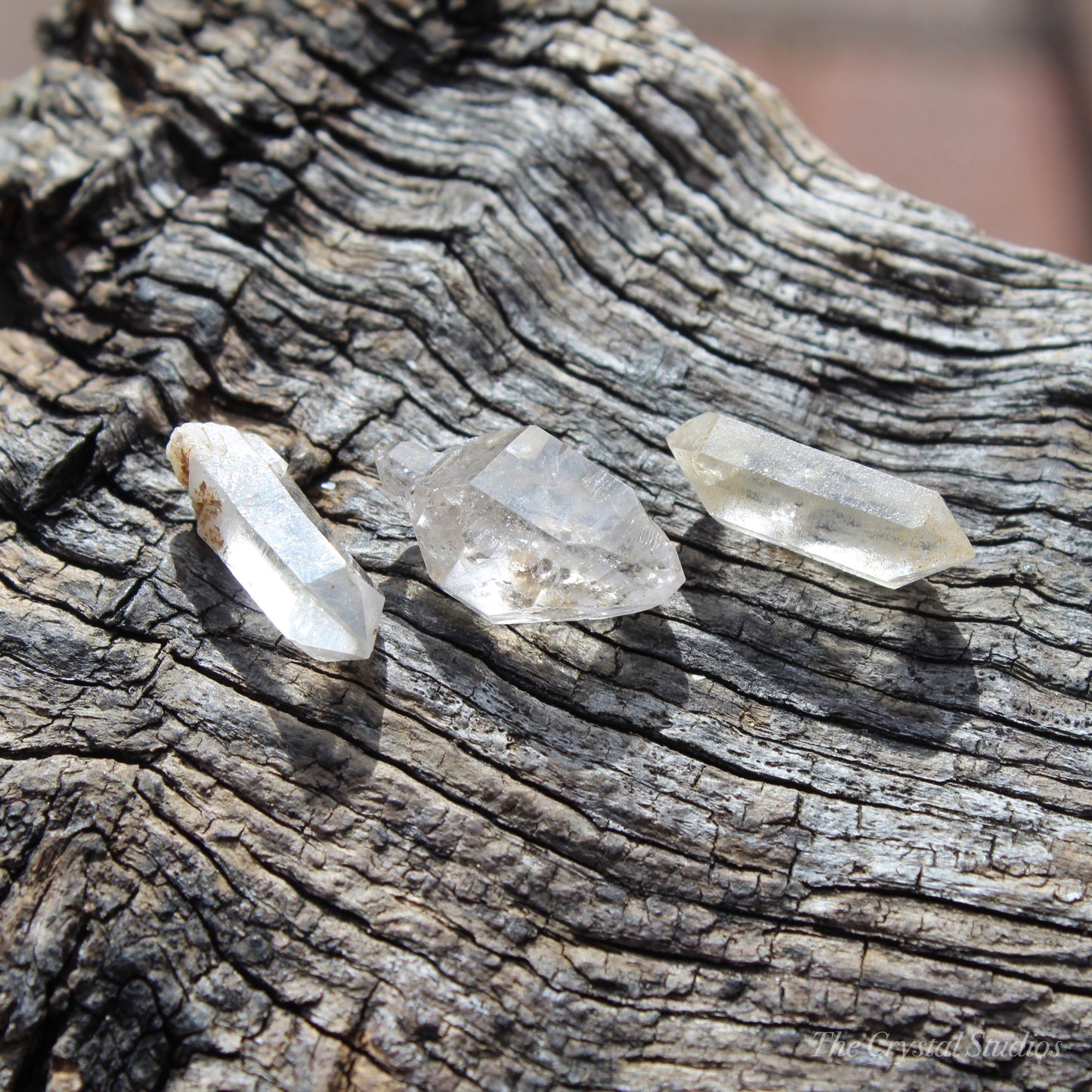 Tibetan Clear Quartz Natural Crystal Point Set