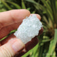 Apophyllite on Blue Chalcedony Natural Crystal Cluster