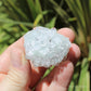 Apophyllite on Blue Chalcedony Natural Crystal Cluster