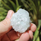 Apophyllite on Blue Chalcedony Natural Crystal Cluster