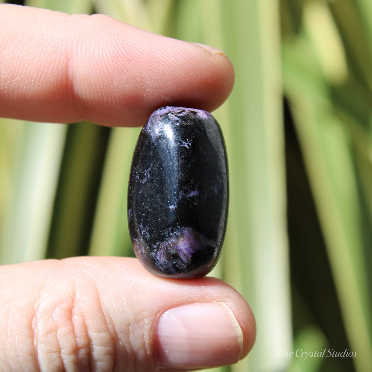 Charoite Polished Crystal Tumblestone