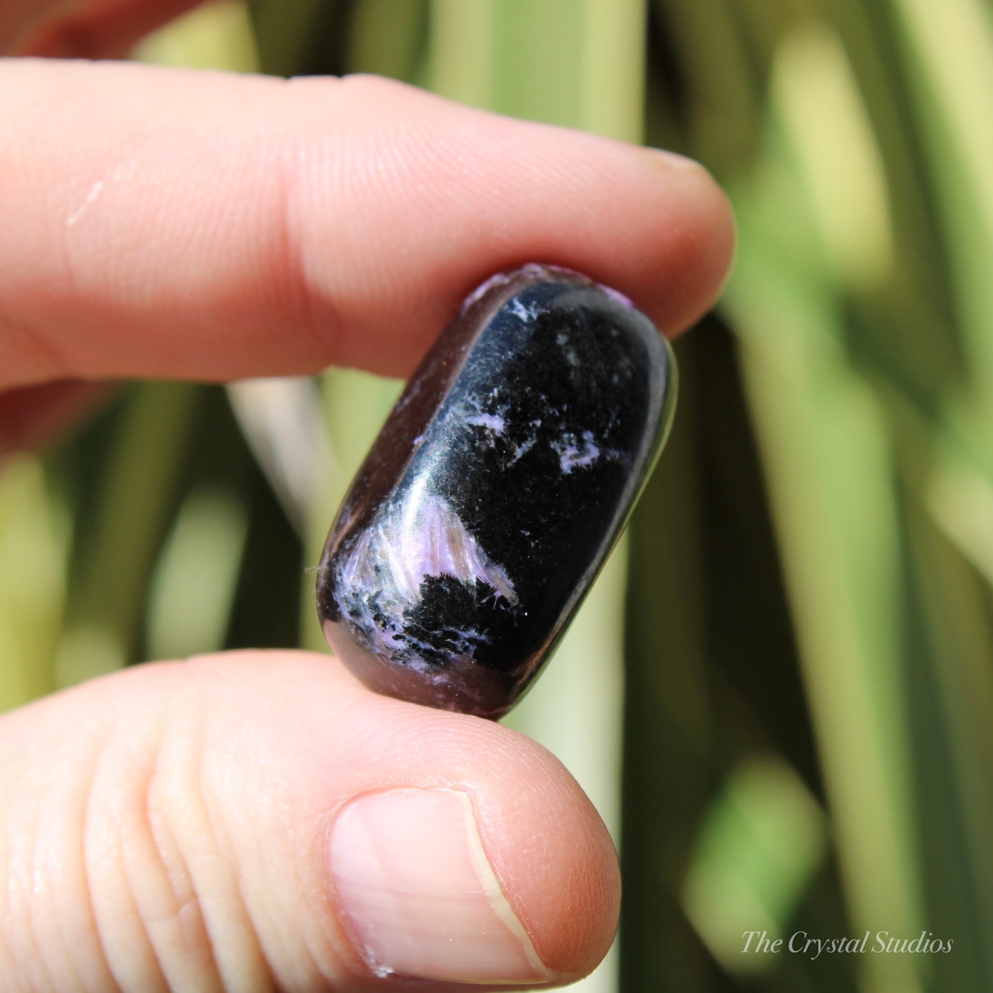 Charoite Polished Crystal Tumblestone