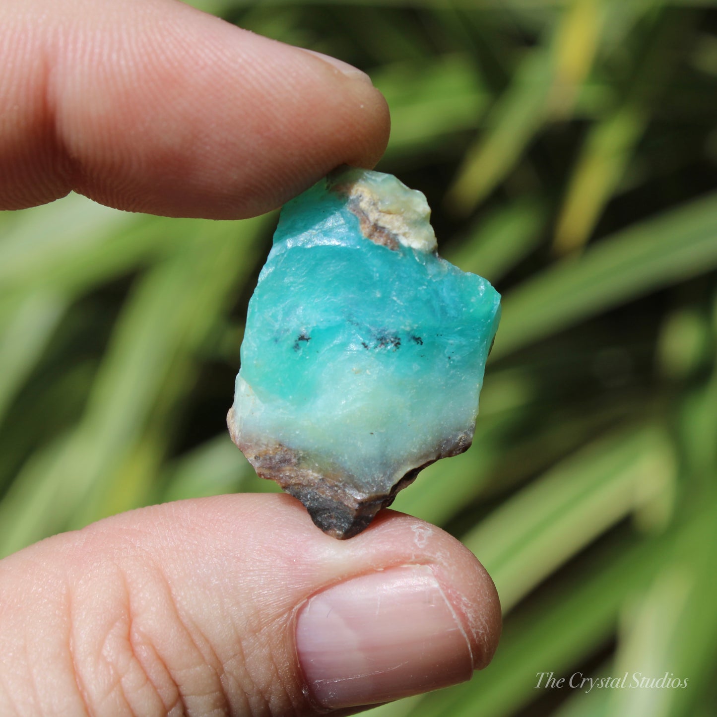 Andean Blue Opal Natural Crystal