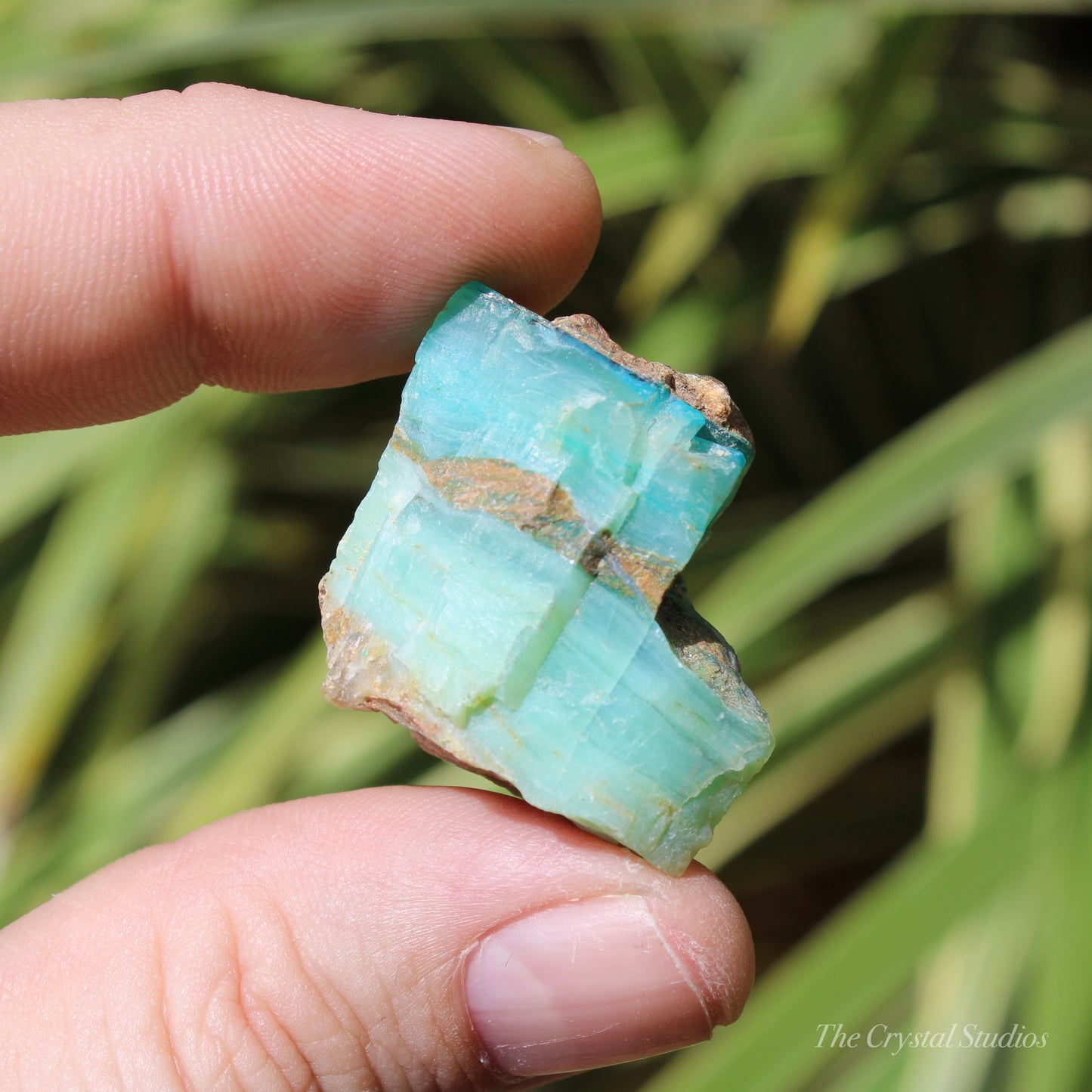 Andean Blue Opal Natural Crystal