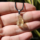 Citrine Natural Crystal Pendant