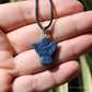 Lapis Lazuli Angel Crystal Pendant