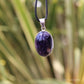 Amethyst Classic Silver Plated Pendant