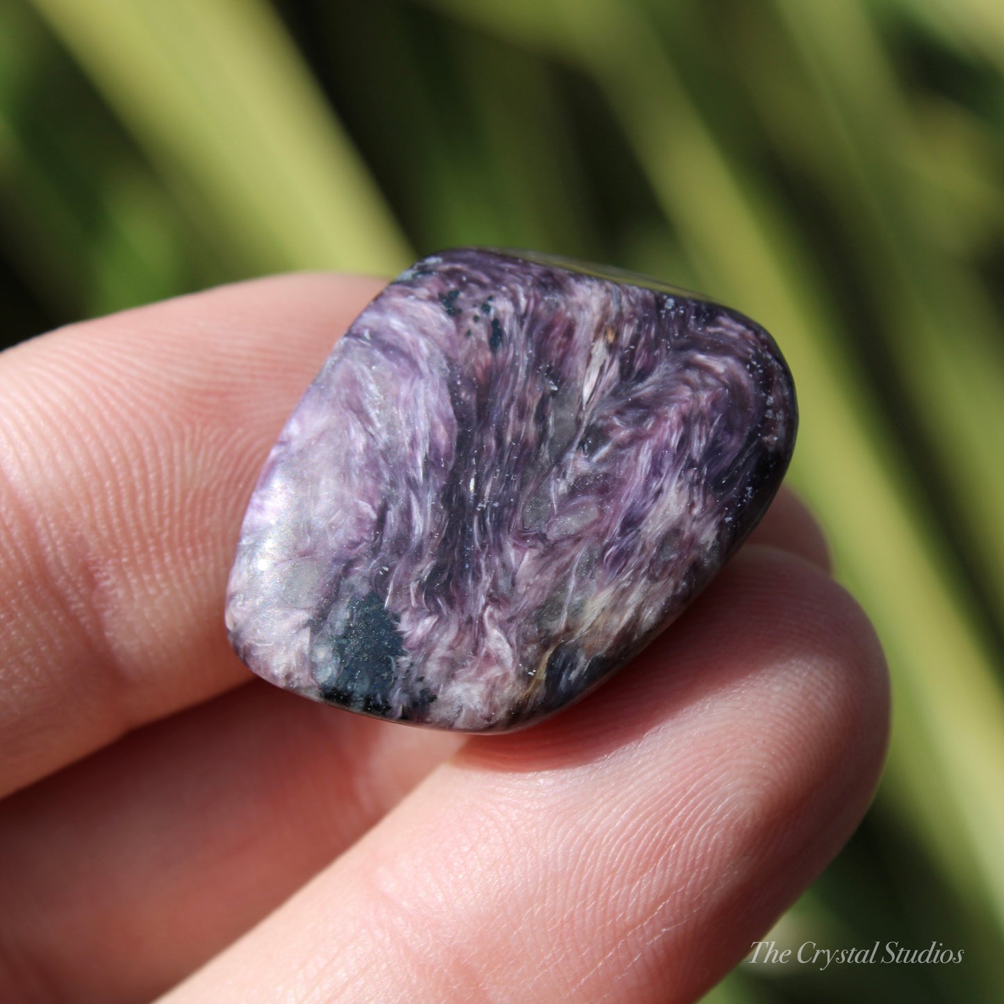 Charoite Polished Tumblestone Crystal