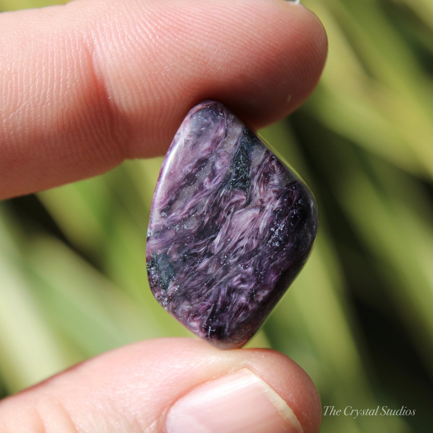 Charoite Polished Tumblestone Crystal