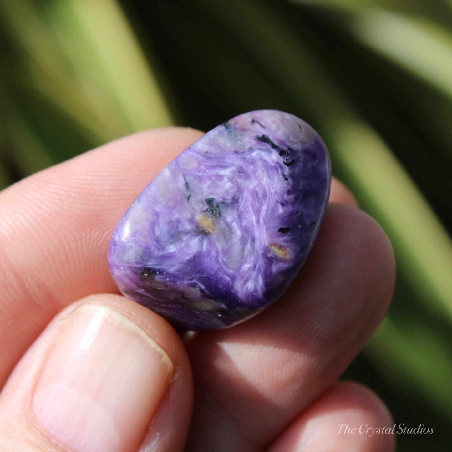 Charoite Polished Tumblestone Crystal