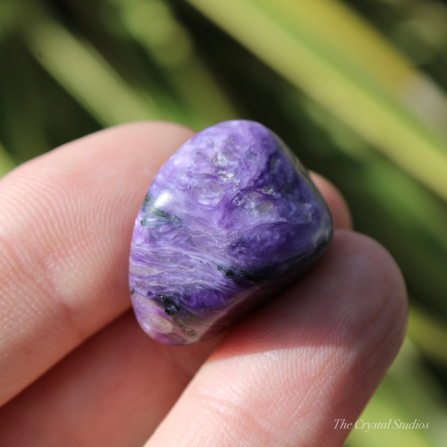 Charoite Polished Tumblestone Crystal