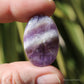 Chevron Amethyst Polished Cabochon Crystal