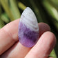 Chevron Amethyst Polished Cabochon Crystal