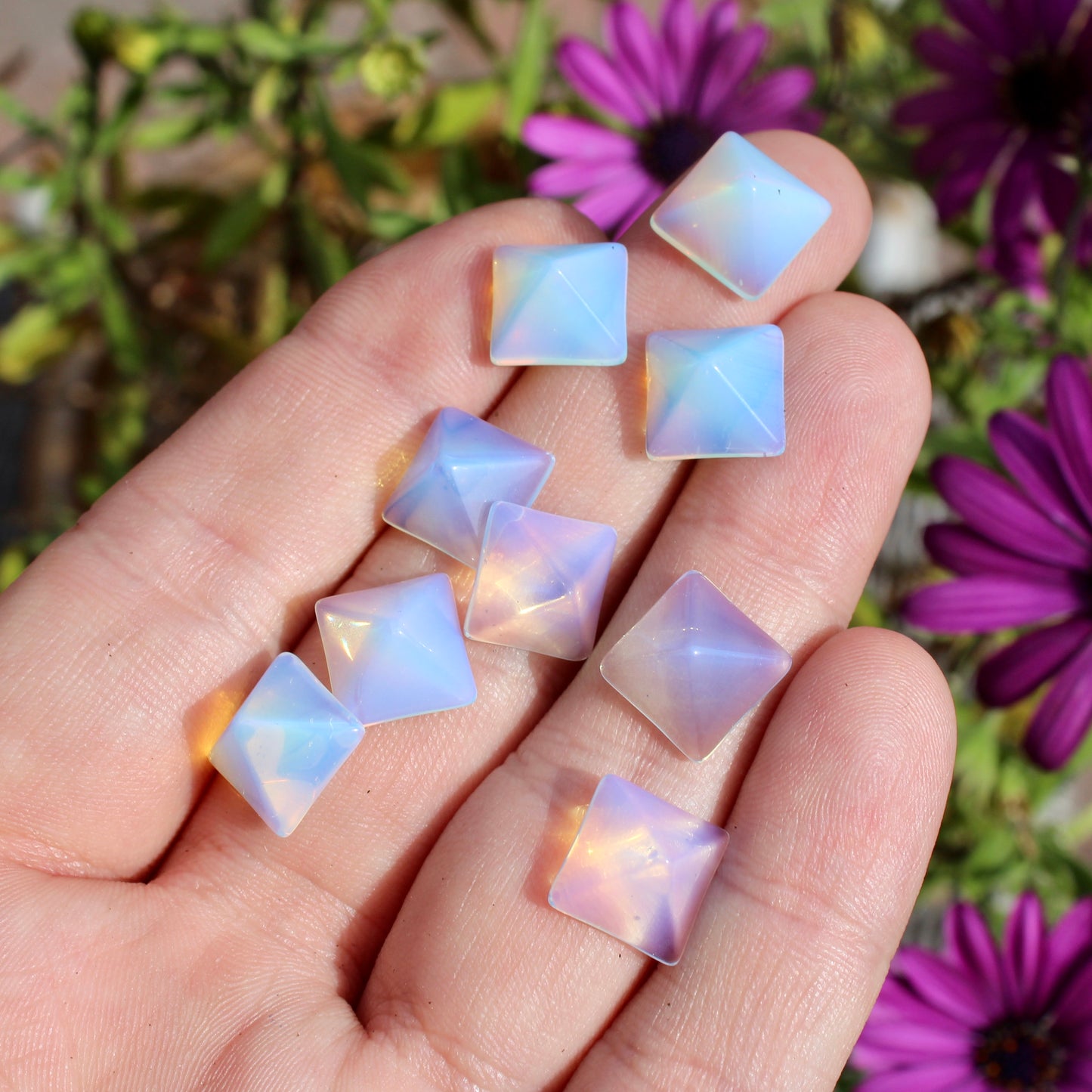 Opalite Mini Polished Pyramid Crystals