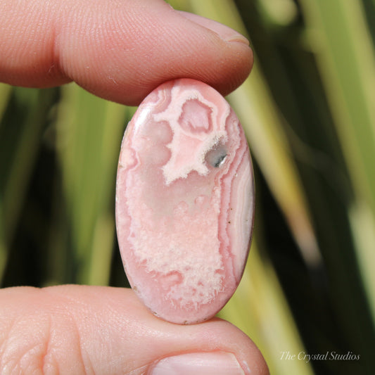 Rhodochrosite Polished Crystal Cabochon