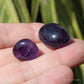 Deep Colour Amethyst Polished Crystal Tumblestone Set