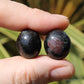 Astrophyllite & Garnet Polished Crystal Tumblestone Set