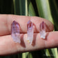 Vera Cruz Amethyst Natural Crystal Point Set