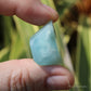 Aquamarine Small Crystal Polished Freeform