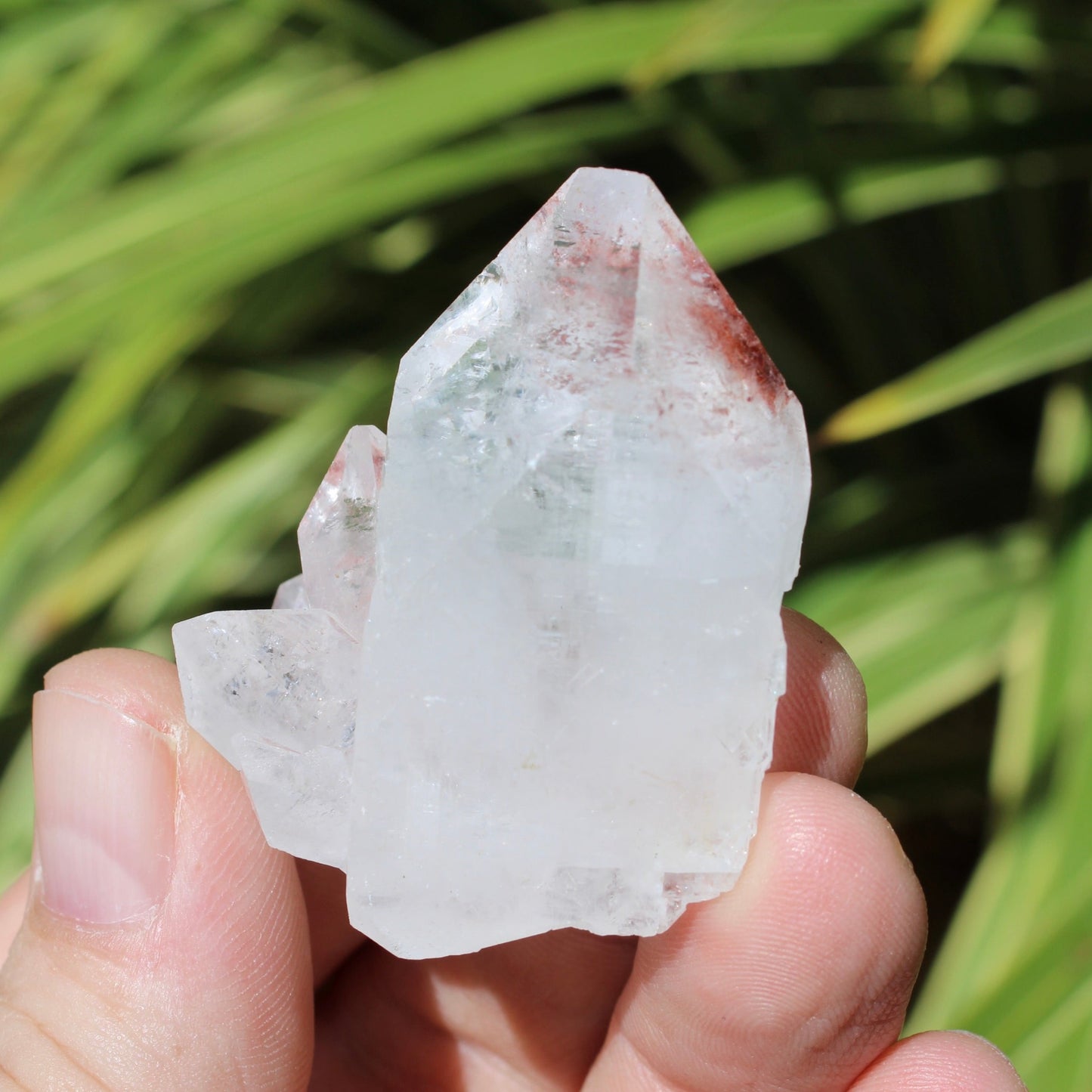 Apophyllite Large Natural Twin Terminated Crystal Point