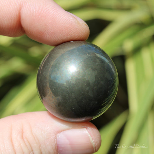 Pyrite Polished Crystal Sphere