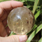 Natural Citrine Polished Crystal Sphere