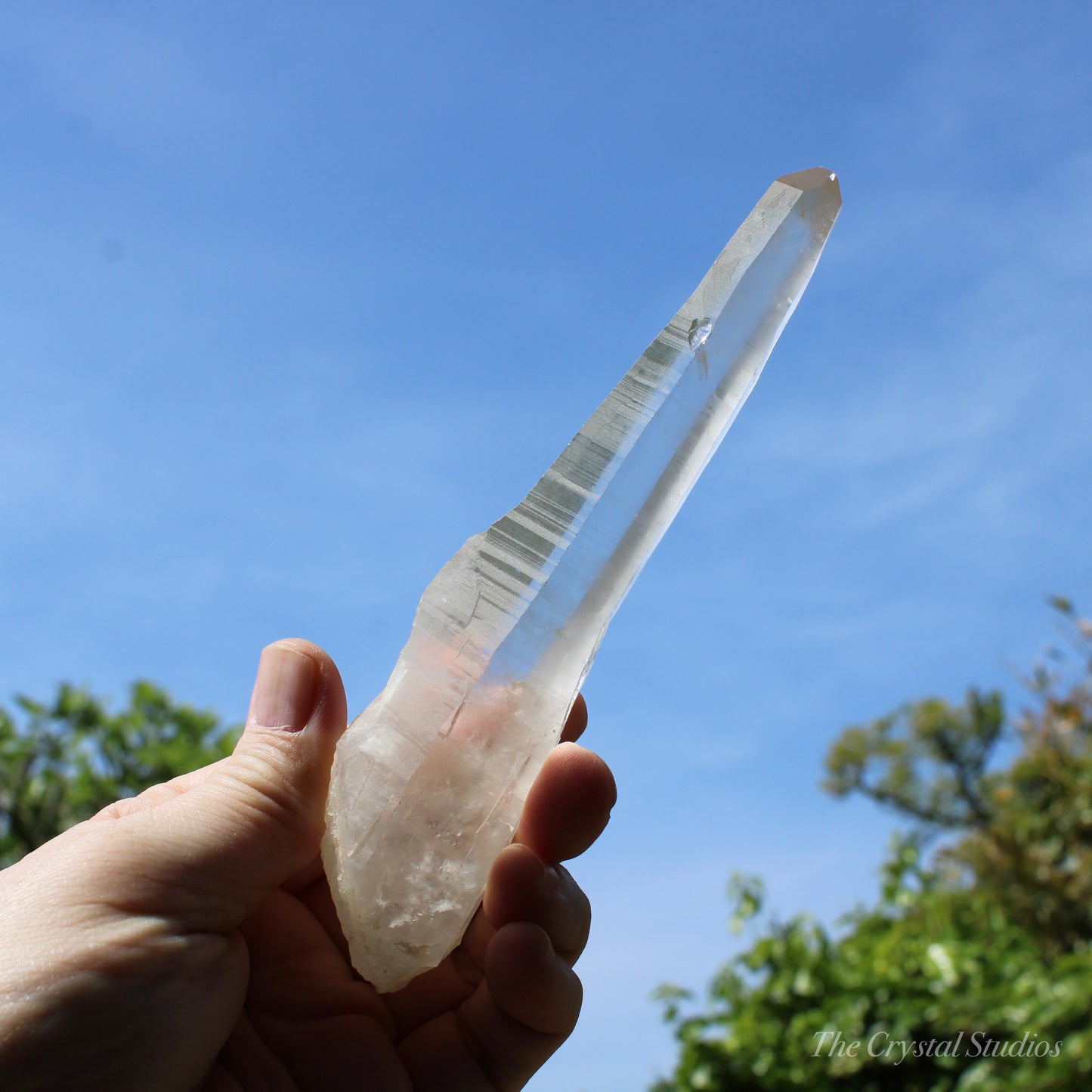 Lemurian Quartz Large Natural Point